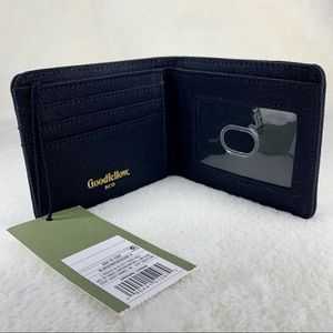 •NWT Goodfellow & Co. Men’s Bifold Wallet In Black